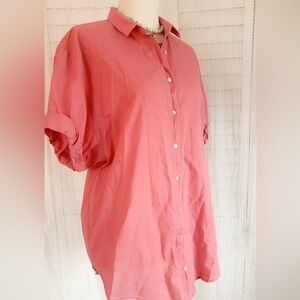 Xirena Women's Coral Button-Front Shirt - Lightweight Relaxed Fit